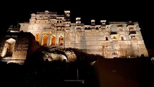 Dinner view  at Bundi Vilas in Bundi