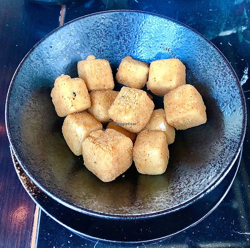Melting tofu at Maiden Shanghai - Five in Dubai