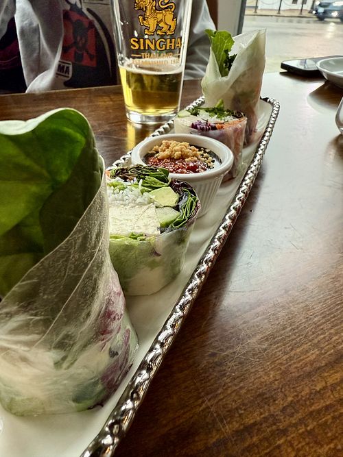 Saigon fresh roll with tofu   at ThaiRiffic by The Sea in Swampscott