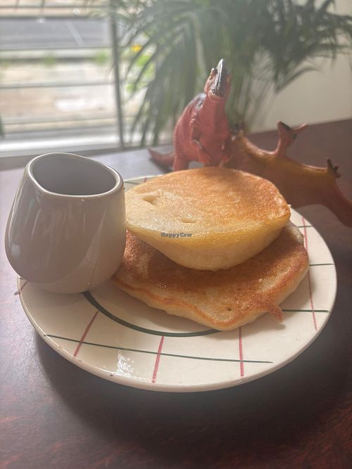 Pancakes vegans et sans gluten   at Le P'tit Rex Cafe in Tours