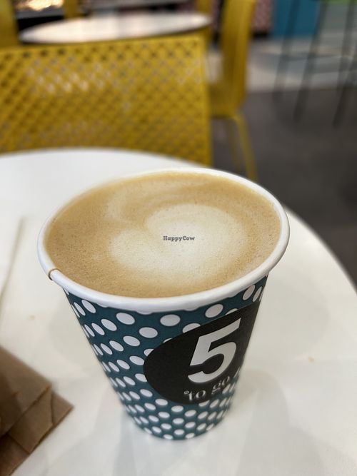 Ok capocino  at OTP - Five to Go - Departures in Bucharest