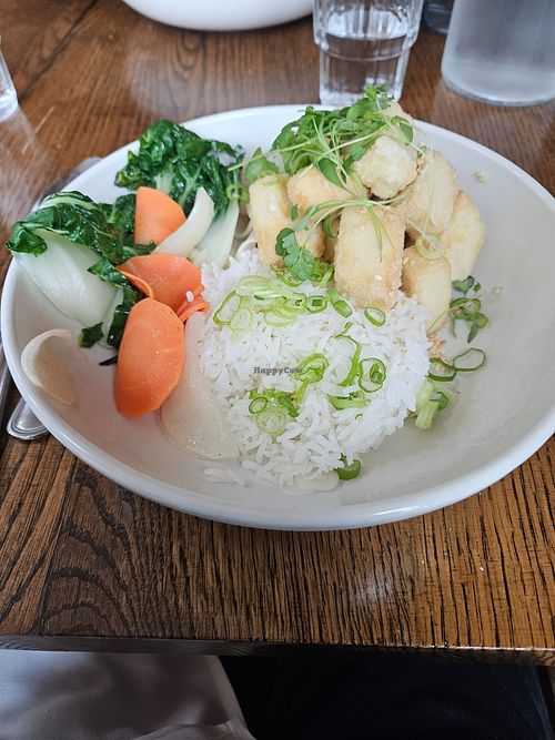 Tofu at The Garrison House in Niagara-on-the-lake