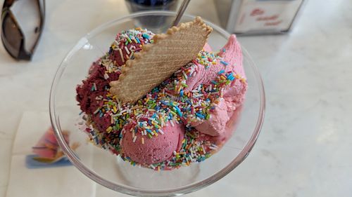  at Eiscafé La Dolce Vita in Boltenhagen