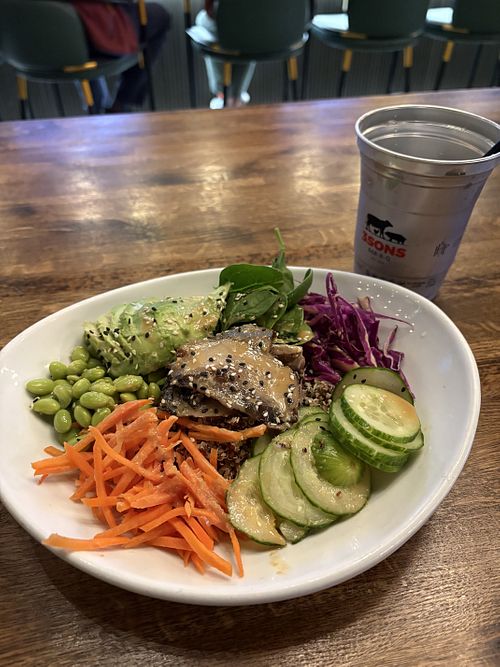 Miso mushroom bowl  at Idyll Hound Proper in Inlet Beach