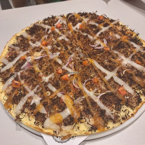 Pizza de carne de cajú at NC Pizzas e Sorvetes  in Teresina