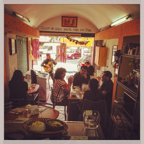 Very small place but delicious ingredients. 
Menu changes every day. 
 at Las Vecinas de Frida in Colonia Del Carmen