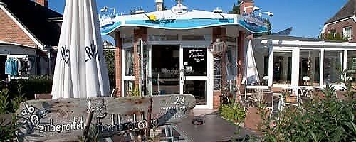 Eingang at Bistro "Zum Fischbäcker" in Norddorf