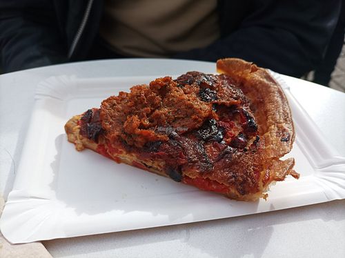 Tarte aux poivrons at Maison L in Poitiers