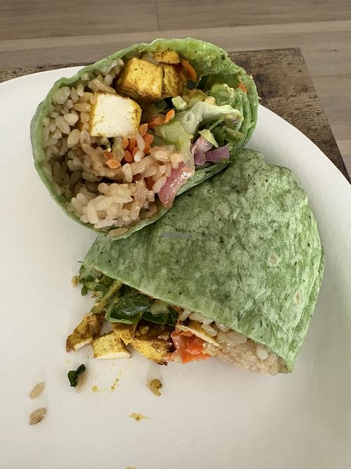 Bahn Mi wrap  at Zao Asian Cafe in St George