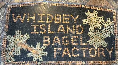   at Whidbey Island Bagel Factory in Mount Vernon