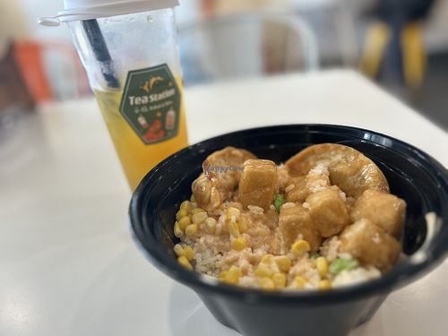 Vegetarian options   at Tea Station  in Kennesaw