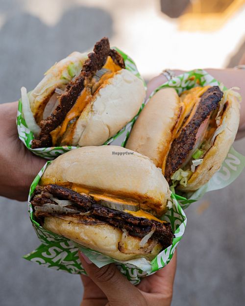 Golden Plant Vegan Burgers