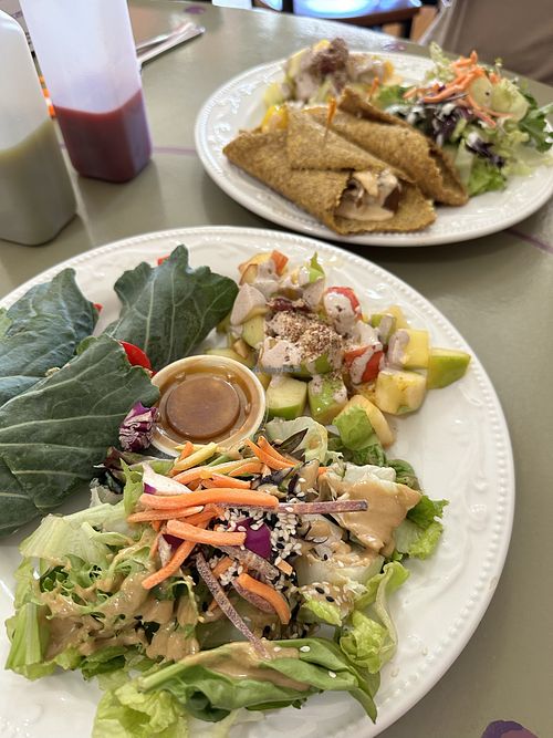   at Healthy Sins Vegan Cafe in Lockport