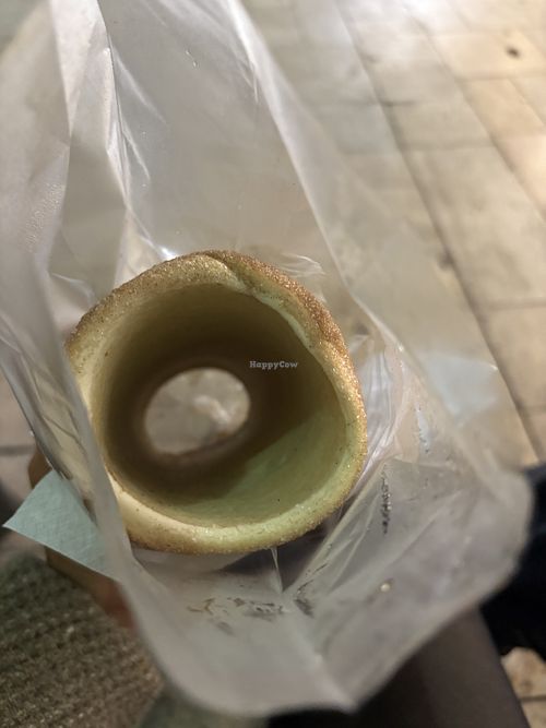   at Chimney Cake Shop in Budapest