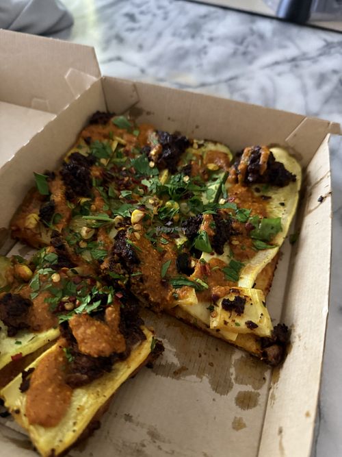 Taste good even cold  at Triple Beam Pizza - Santa Monica in Santa Monica