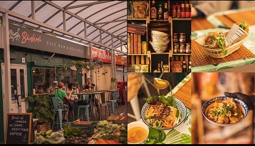 Vegan tofu pasta, vegan miso, vegan sandwiches   at Banh Mi Szczecin in Szczecin