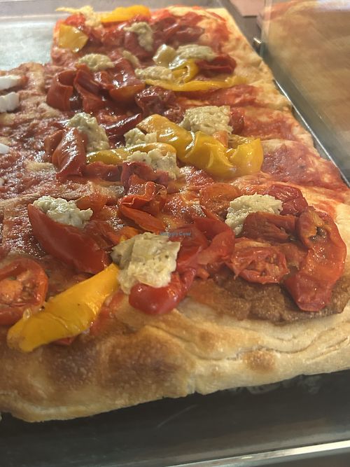 Vegan pizzaa  at Bacaro Della Pizza in Vicenza