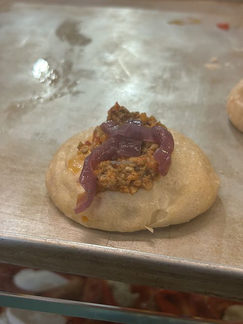 Vegan focaccina  at Bacaro Della Pizza in Vicenza