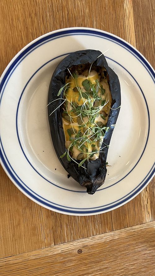 Charred Eggplant   at Saba  in New Orleans