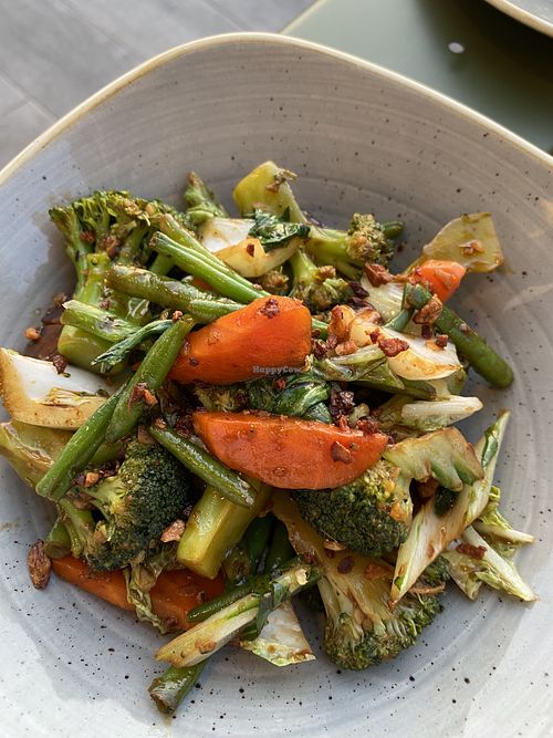Asian Greens  at Chatterbox in St Pauls Bay