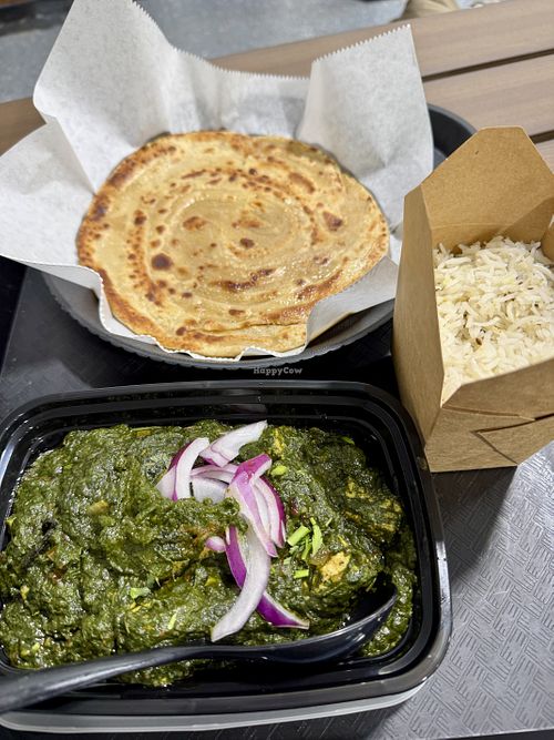 Beyond Palak Chkn (V,GF)  at The Dhaba Express in Tiffin