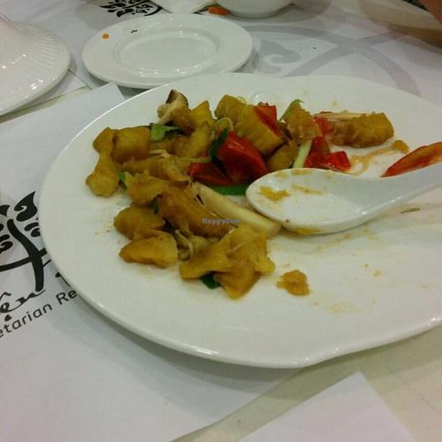 potato dish at Nha Hang Chay Thien Phat - Old Quarter in Hanoi