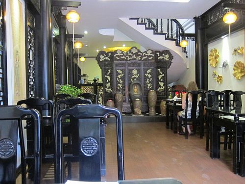 Very comfortable restaurant with good service. at Nha Hang Chay Thien Phat in Hanoi