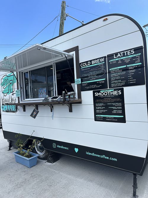 Coffee truck  at Island Love Coffee - Coffee Cart in St Thomas