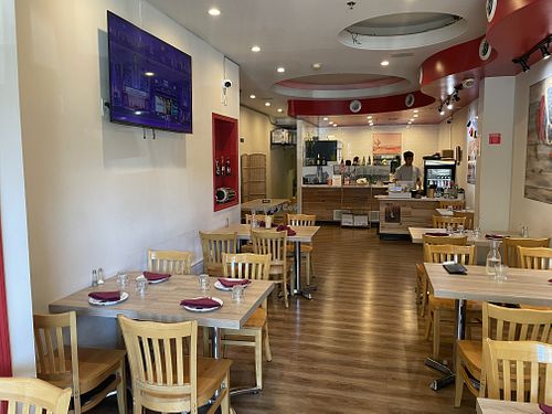 Dining  at Samikcha Momo in San Mateo