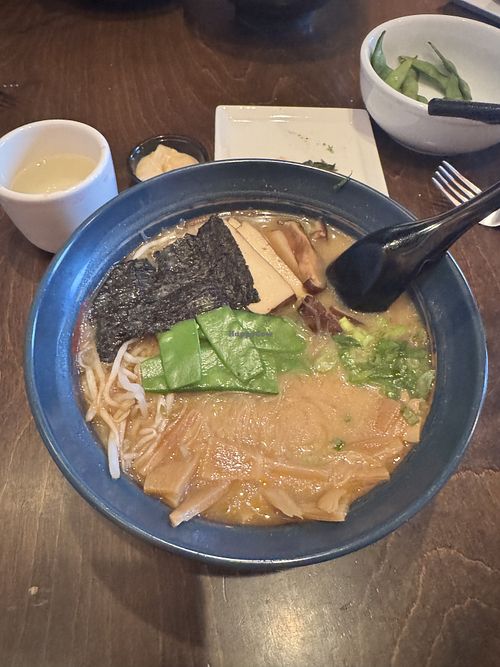 Vegan ramen  at Umami Ramen & Dumpling Bar in Madison