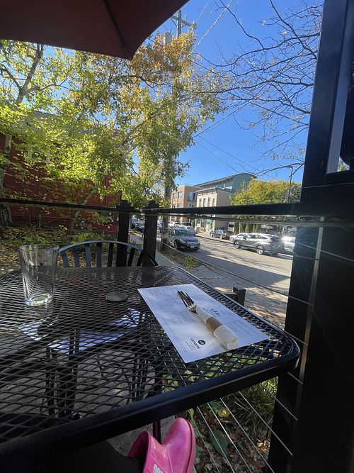 Nice patio   at Umami Ramen & Dumpling Bar in Madison