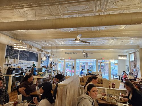 Nice vibe, historic Godfrey Hardware Store at Nectar Cafe & Juice Bar  in Millsboro