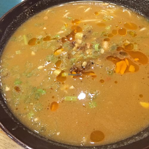 Sichuan Dan Dan Noodles at Benzhen Vegetarian in Hong Kong Island