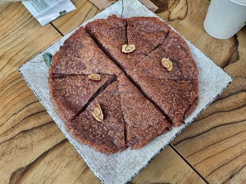 Sweet pancake with Red beans  at Mountain Range in Cheonan