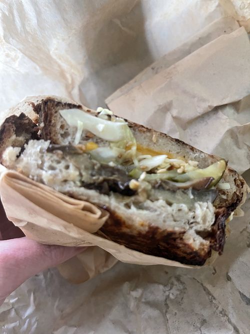 Eggplant Sandwichh  at OTTI CHII in Hamburg