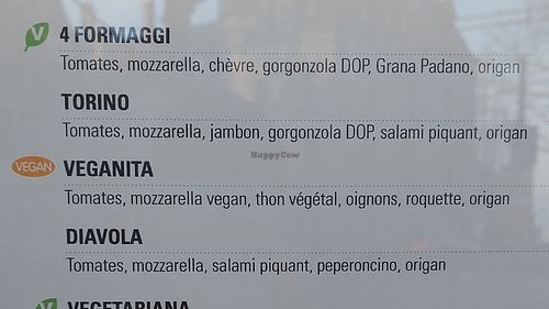 Veganita at Boccalino in Lausanne