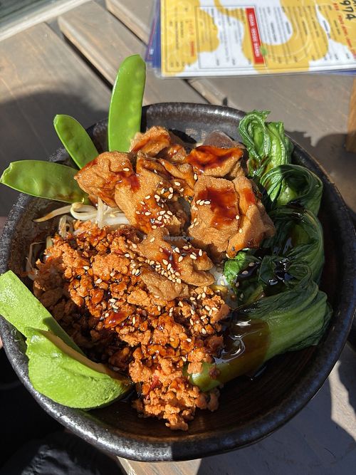 vegan bowl at Ramen 1974 - Alaunstraße in Dresden