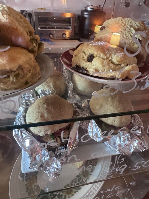 Options   at Folks Cafe in Edinburgh