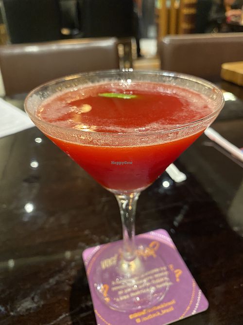 drink frutas vermelhas   at Outback Steakhouse  in Passo Fundo