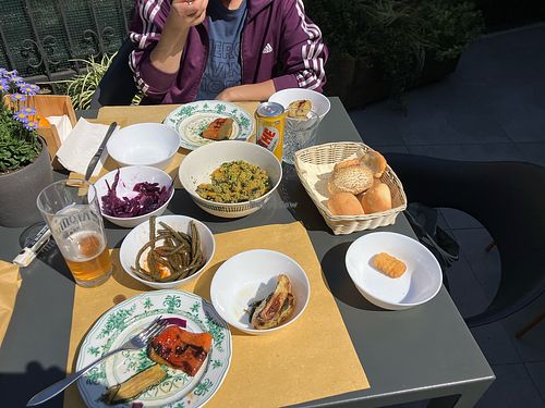Some of the food  at Cucina Collini in Toscolano Maderno