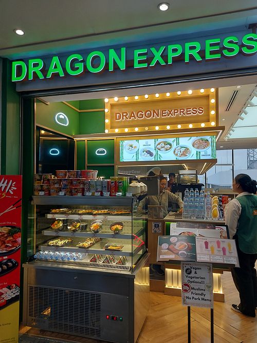 Shop front at DMK - Dragon Express & Bento Sushi - T1 in Bangkok