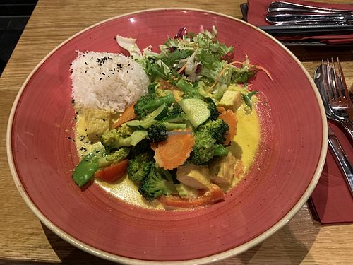 Saigon Curry mit Tofu  at Togao in Sylt