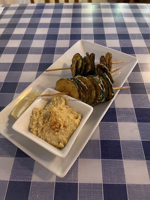 Fried Courgette  at A Grega Café in Sao Miguel