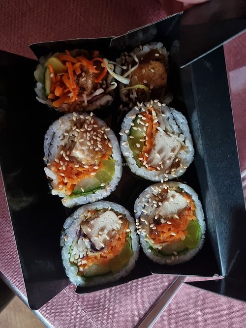 Tofu Kimbap To Go at Sopung in Darmstadt