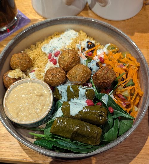 Oriental Salatbowl at Vulkan Brauerei in Mendig