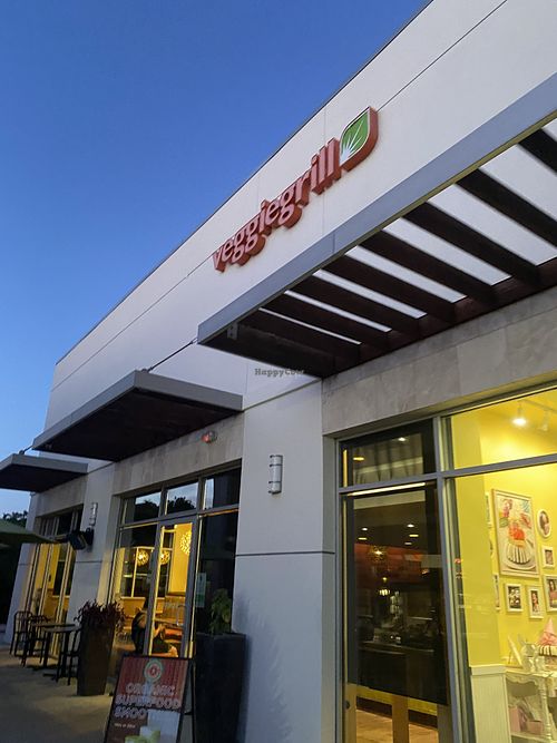 Upon Arrival (Signage Looked Off - But They ARE Open!)  at Veggie Grill by Next Level in Carlsbad