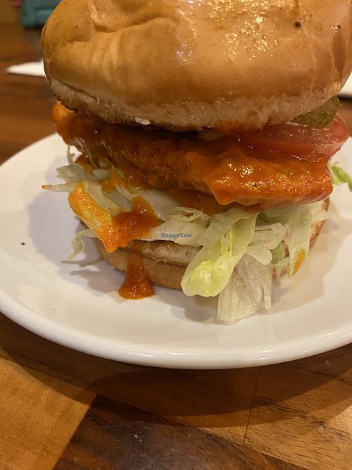 Buffalo Bomber for Meeeee 😋  at Veggie Grill by Next Level in Carlsbad