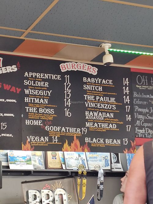  at Vinny's Smokin' Burgers in North Bend