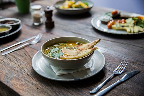 Pumpkin Soup at Samadi Kitchen Lab in Canggu