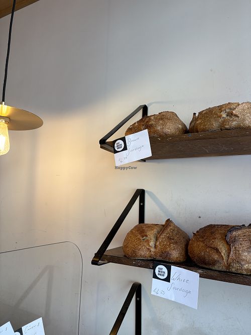 Homemade sourdough  at East Bristol Bakery - Wapping Wharf in Bristol